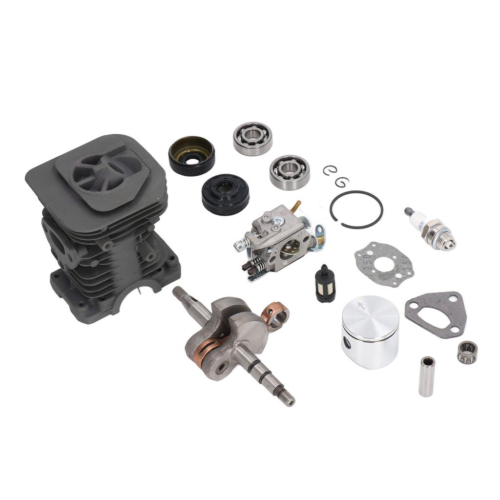 Комплект поршня цилиндра, сменный комплект масляного уплотнения подшипника поршня цилиндра карбюратора для Husqvarna