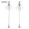 Lindon Copper Alloy Zircon Earrings Drop Earrings For Women Wedding Party Gifts