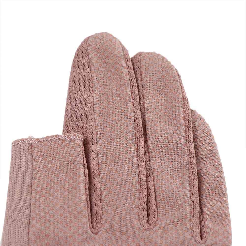 Cute Anti-UV Lady Summer Women Drive Mitten Thin Gloves Sunscreen Mittens Five Fingers Mitts