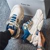 Autumn and winter new thick-soled leather dad shoes sports and leisure shoes