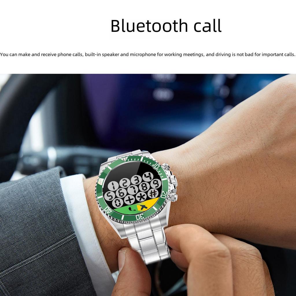 Высококачественные зеленые смарт-часы AW12 с функциями Bluetooth-звонков и спорта