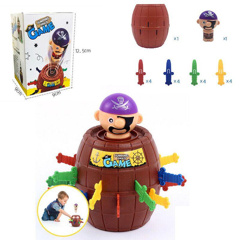 Colorful Super Pop Up Toy Pirate Barrel Game Provides Endless Fun For Kids