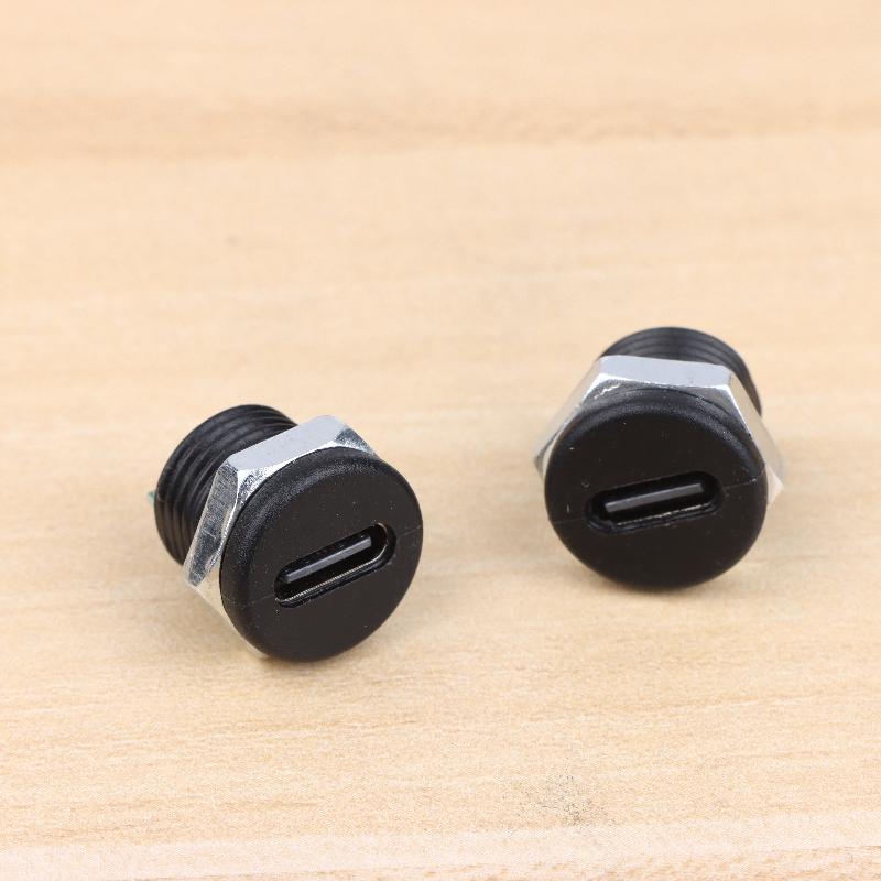 5 шт. 6P USB-разъем Type-C гнездо Быстрая зарядка Разъем Порт зарядки Type-C Водонепроницаемый Паяный female-разъем