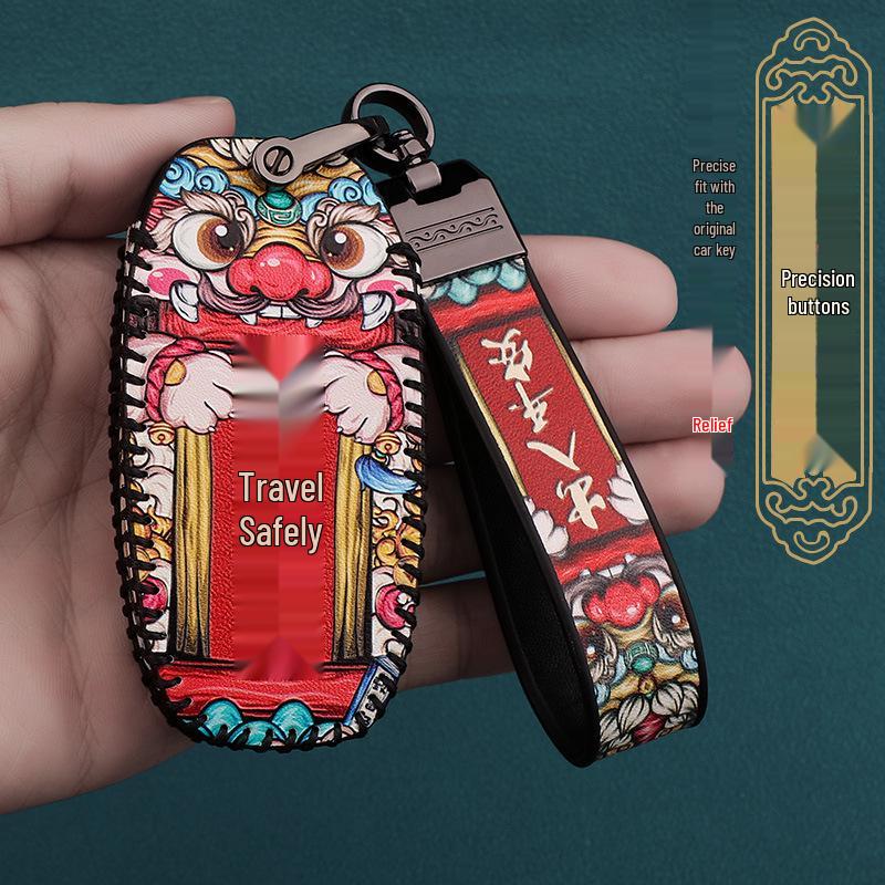 Чехол для ключа мотоцикла Wuji SR150GT - 2022 Защитный аксессуар для пульта с пряжкой