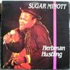 LP Record SUGAR MINOTT - Herbman Hustling MLMLP001 Black Roots 1984 UK Reggae, Ska & Dub Used