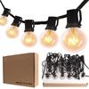 G40 Led String Lights E12 Outdoor Garden 25 Bulbs Fairy Lights For Party Garden Balcony Patio Yard