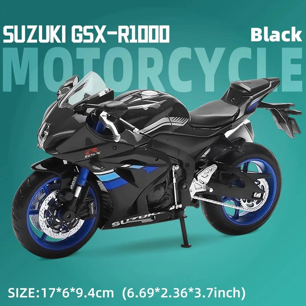 ОСО 1:12-й масштаб SUZUKI GSX1000 Литая модель мотоцикла - Реалистичный дизайн, Идеально для энтузиастов мотоциклов, Идеальный подарок для всех возрастов