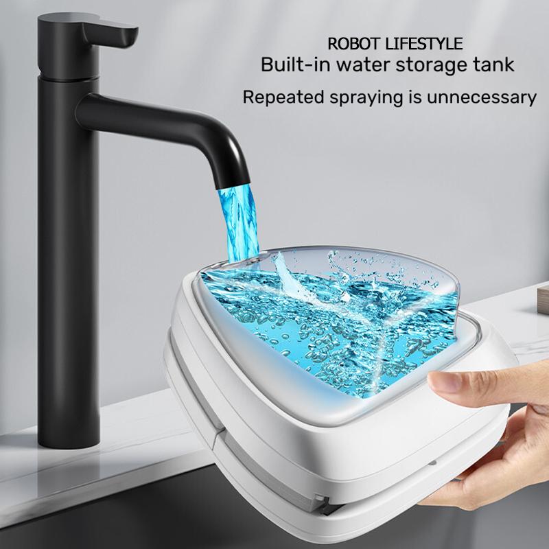 Магнитный очиститель окон, двойное стекло, вода, защита от защемления, автоматический выпуск воды, стеклоочиститель, регулируемый сверхсильный магнит 3 мм-35 мм