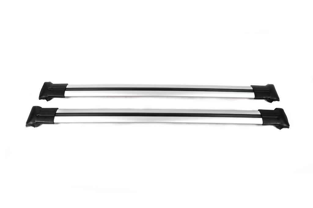 Jumpers for Conventional Roof Rails Without a Key Can V1 (2 Pcs) Up To 105 Cm, Gray for Nissan Murano 2002-2008