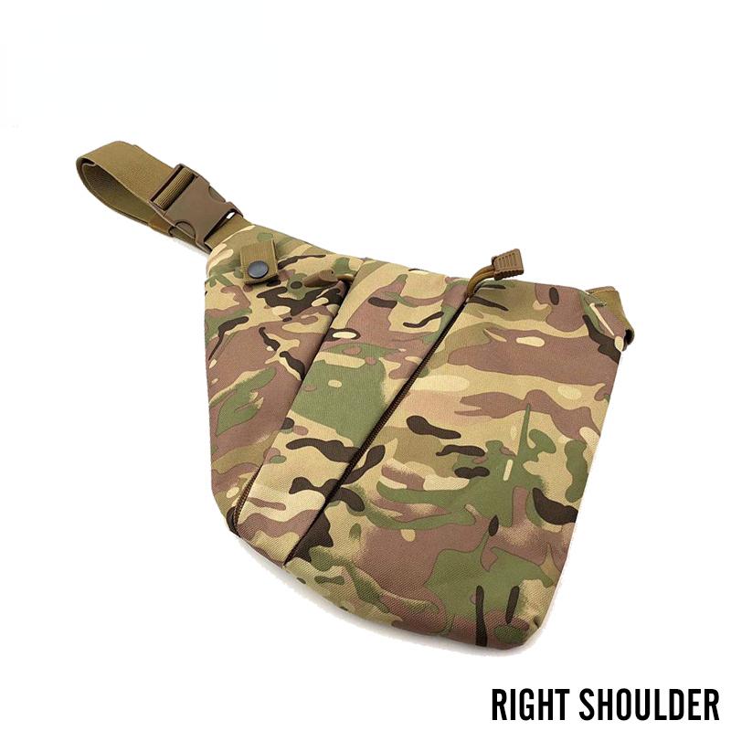 Многофункциональная скрытая тактическая сумка для хранения оружия, кобура, мужская левая и правая нейлоновая сумка на плечо, противоугонная сумка, нагрудная сумка для охоты