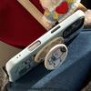 Корейский INS Милый Мультяшный Щенок Для Magsafe Телефон Магнитный Грипток Подставка Для iPhone Смешной Складной Беспроводной Зарядный Чехол Держатель