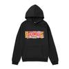 Mens Oversized Hooded Sweatshirt With Cartoon Print Warm Fleece Lined Pullover Winter Casual Wear