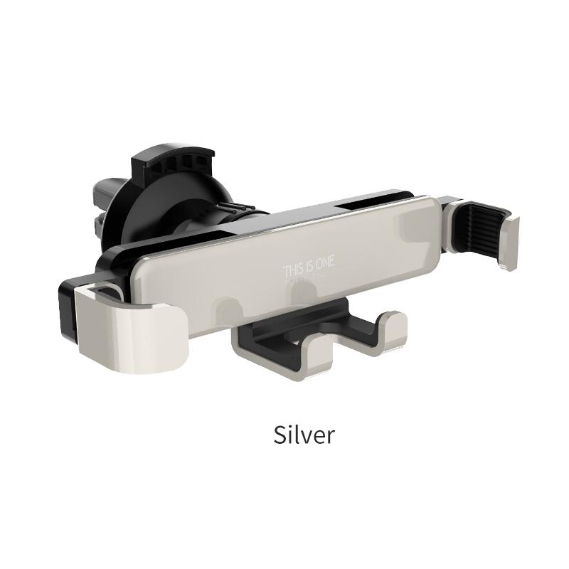 ROCK Автомобильный держатель для телефона для телефона в автомобиле, зажим для вентиляционного отверстия, гравитационный держатель для мобильного телефона, подставка с GPS