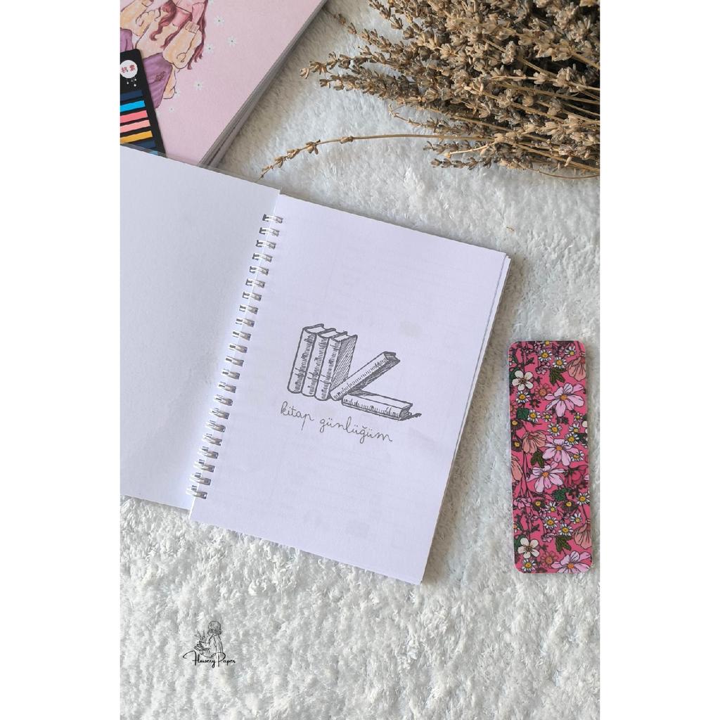 My Library Book Diary, 50 листов/100 страниц, A5, дневник чтения, блокнот, блокнот, блокнот на кольце