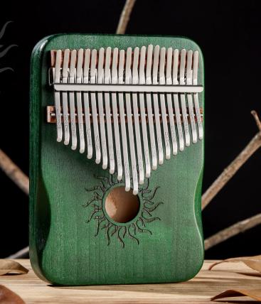 21 Key Maple Kalimba Thumb Piano Portable for Beginners Gift for Kids and Adults Musical Instrument 17 Key