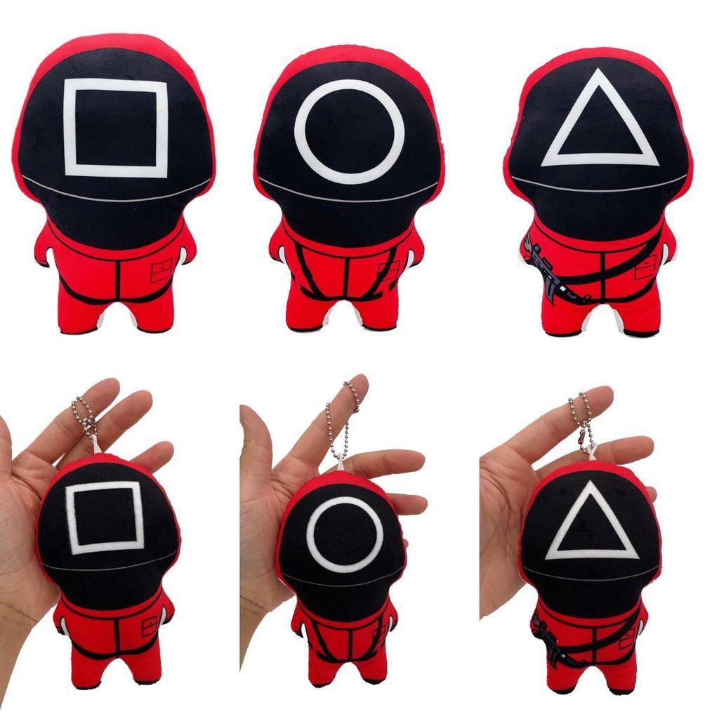 Очаровательная плюшевая игрушка «Игра в кальмара» с уникальным модным дизайном для детей и взрослых