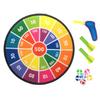 (APOSITV) Dartboard Ball Toy with Dart Ball Target and Air Pistol