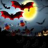 12 Pieces Of Colorful Three-DimensionalBat Halloween Sticker Decoration Stickers, Party Decoration Wall Stickers