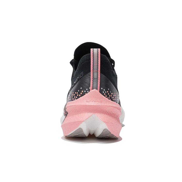Li Ning Feidian Challenger Беговые кроссовки с защитой от истирания, дышащие, низкие, женские, черные ARMR012-5