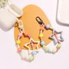 Hollow Star Colorful Phone Lanyard Heart Glitter Wrist Straps  Phone Accessories