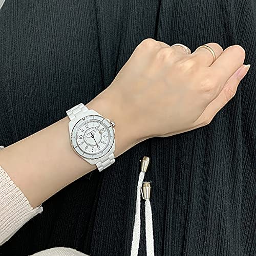 Coach Women's Ceramic Bracelet Watch with Shopper Bag (14503462-sp)