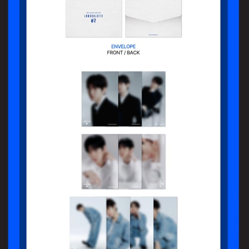 Baekhyun   08 Postcard Set  2024 Baekhyun Asia Tour  Lonsdaleite  Official Md