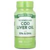 Norwegian Cod Liver Oil, EPA and DHA, 100 Rapid-Release Softgels