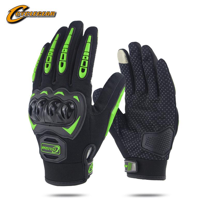 Touchscreen Full-Finger Motorcycle & Off-Road Racing Gloves for Summer