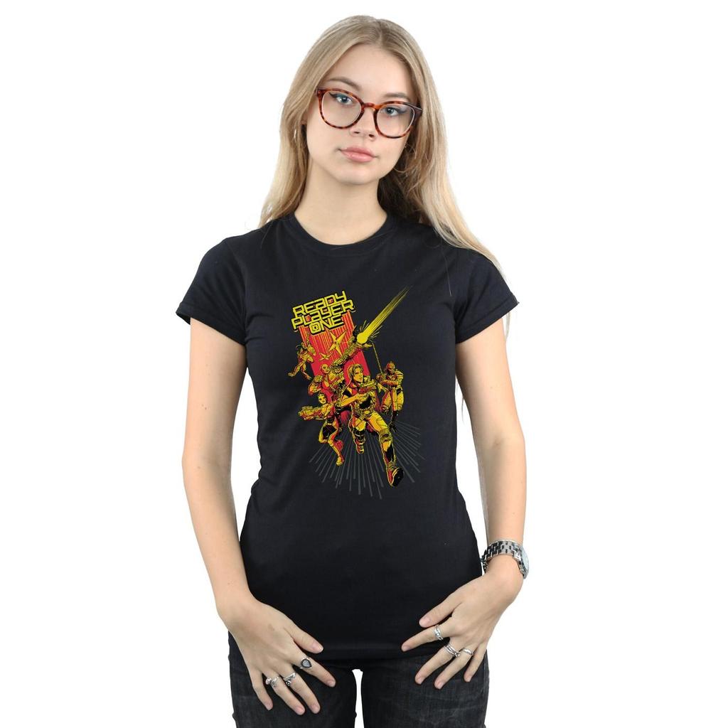 Ready Player One Womens/Ladies Parzival´s Team Cotton T-Shirt