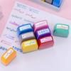 8pcs/set Homework Correction Teacher Encouraging Stamp Encouraging Comments Stamp  School Office