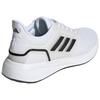 Adidas EQ19 Run Slip Resistant Durable Low Top Casual Running Shoes Unisex Sneakers White Black JR0248