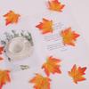 50 Pcs Fall Artificial Maple Leaves for Thanksgiving,Weddings Decorations,Festival Events