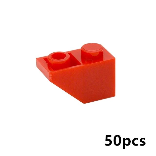 Наклонный перевернутый 2x1x3 Строительные блоки Совместимые 2449 Технические детали DIY Собираемые части Наклонная сторона Обратные кирпичи MOC Игрушки