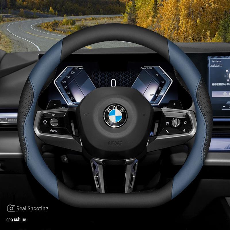 Steering Wheel Cover for BMW 2024 3, 4, 5, 7 Series, 2025 3 Series 325Li/330, X3