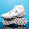 Football Shoes Men/Women's Football Boot Short Launch Indoor / Outside High-Top Socks Ported Artificial Vork Children Football Sneakers
