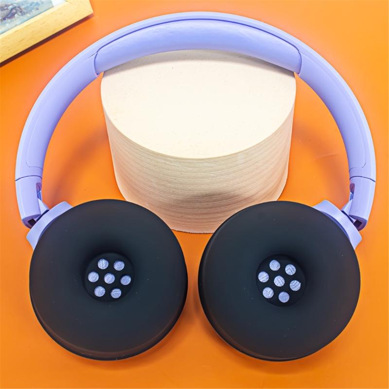 Silicone Replacement Ear Pad for Tune 520BT Headphones Sweatproof Washable Earpads Covers Accessories Headphones
