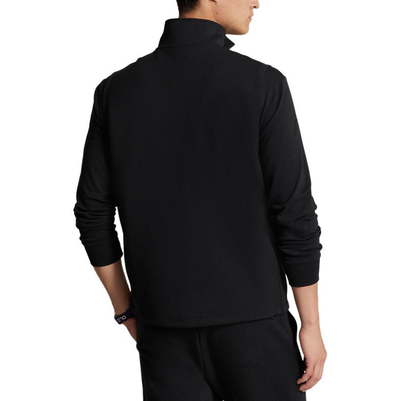 Polo Ralph Lauren Ss24 однотонный логотип вышитый молния повседневный жилет мужские жилеты черный MNPOKNI1N220006-001