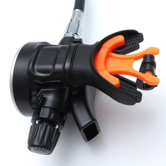 Держатель для октопуса с черным пластиковым зажимом, дайвинг, 2-я ступень дыхательного регулятора, держатель октопуса, зажим для мундштука для подводного плавания