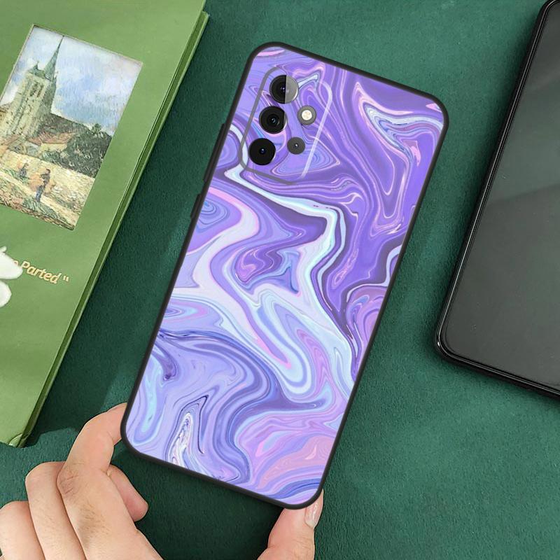 Голографический радужный чехол для Samsung Galaxy A54 A12 A22 A32 A52 A72 A52S A14 A70 A51 A71 A33 A53 A73