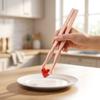 Non-Slip Foot Shape Chopsticks Reusable Toe Food Clip Easy To Clean Funny Food Sticks  Kitchen Use