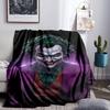 Clown villain Blanket Lightweight Flannel Bedding Blanket Perfect for Travel, Camping, Living Rooms, Offices, Sofas, Fan Christmas gift