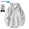 Jeanswest Men's Hooded Full-Zip Sweatshirt