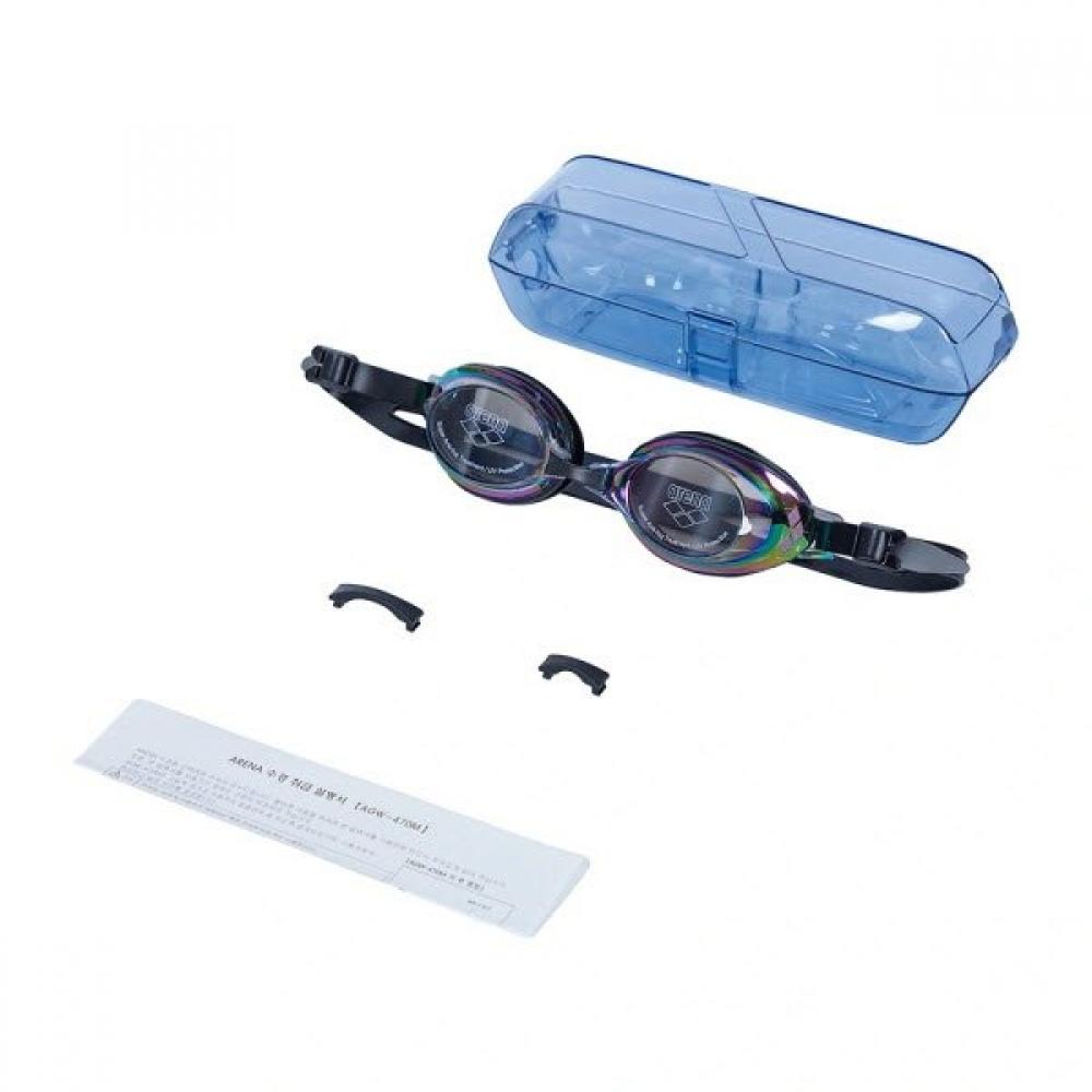 Arena Glide Training Mirror Goggles  A6ac1ag47 Blk 