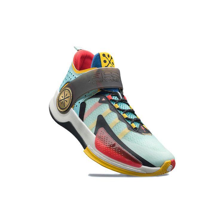 Li-Ning Прорыв 7 Удобные амортизирующие нескользящие износостойкие баскетбольные кроссовки средней высоты мужские баскетбольные кроссовки синие ABPR025-5