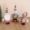 Рождественские подвески в виде куклы Санта-Клауса, снеговика, лося, рождественской елки, украшения для дома, 2025, детские новогодние подарки