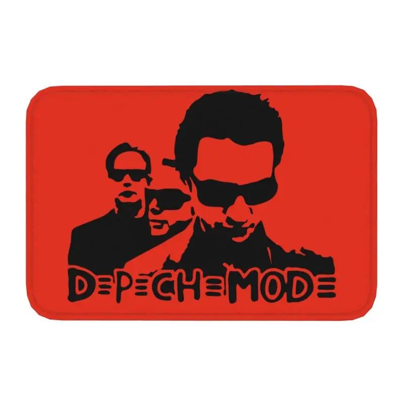 Электронный Рок Депеш Крутой Режим Передняя Дверь Пола Входной Коврик Уличная Кухня Ванная Комната Коврик для Двери Гараж Ковер Ковер
