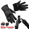 Women Gothic Punk Thermal Warm Windproof Gloves Touchscreen Anti Slip Mittens Black Gloves