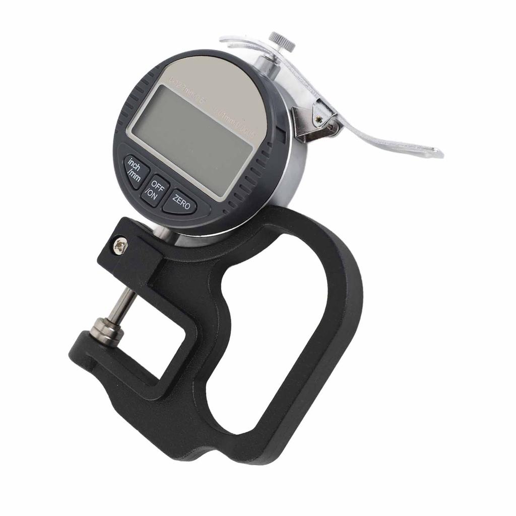 Digital Display Paper Leather Cloth Thickness Gauge Measuring Tool Range 0?12.7mm 0.01mm