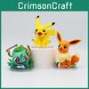 Bulbasaur Psyduck Charmander Squirtle Eevee Model Doll Ornament Set