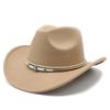 Camel Fall Winter Men Women Family Western Cowboy Hat Wide Brim Sun Hats